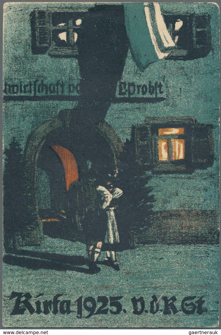 Ansichtskarten: Künstler / Artists: MÜNCHEN - SCHWABINGER BAUERN-KIRTA 1925, 7 Kolorierte Künstlerka - Ohne Zuordnung