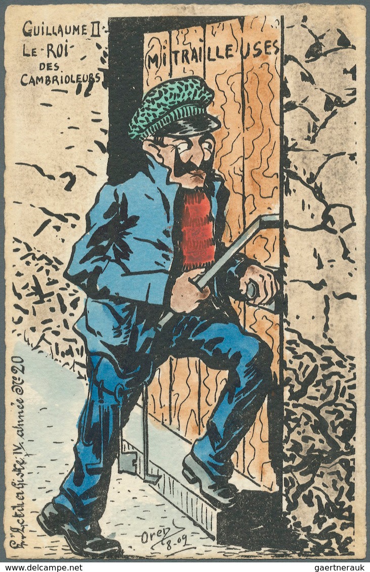 Ansichtskarten: Künstler / Artists: ORENS DENIZARD, Ca. 1905/10, 10 Verschiedene Karten, Nur Interes - Unclassified