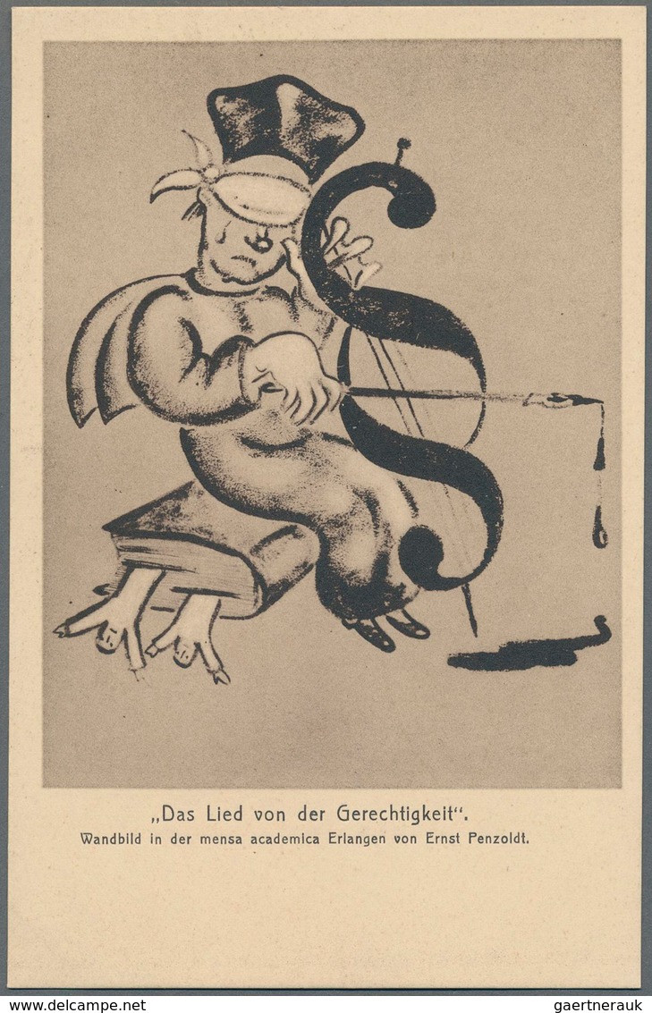 Ansichtskarten: Künstler / Artists: PENZOLDT, Ernst (1892-1955), Deutscher Schriftsteller, Bildhauer - Unclassified