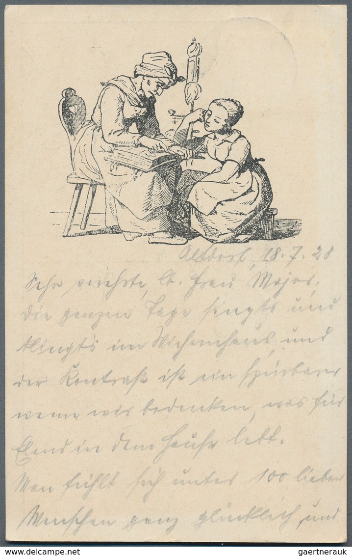 Ansichtskarten: Künstler / Artists: RICHTER LUDWIG (1803 - 1884), Dresdner Maler Und Zeichner Der Sp - Unclassified