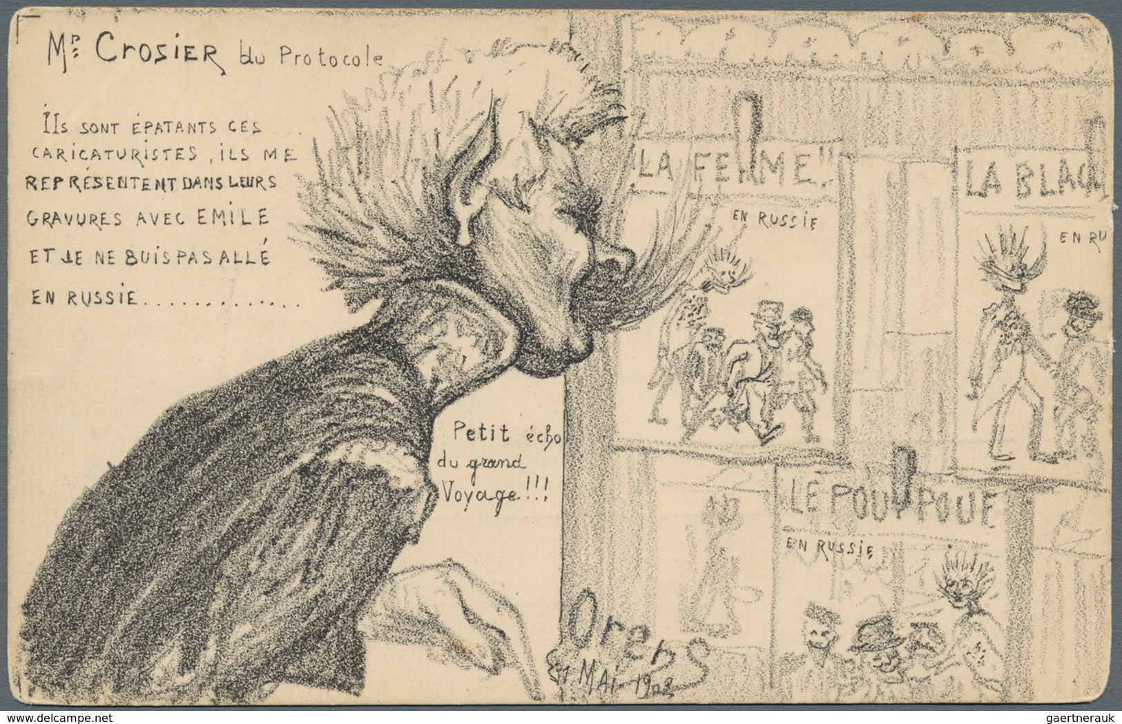 Ansichtskarten: Politik / Politics: FRANKREICH, Politik & Geschichte Bis 1920, Eine Historische Part - People