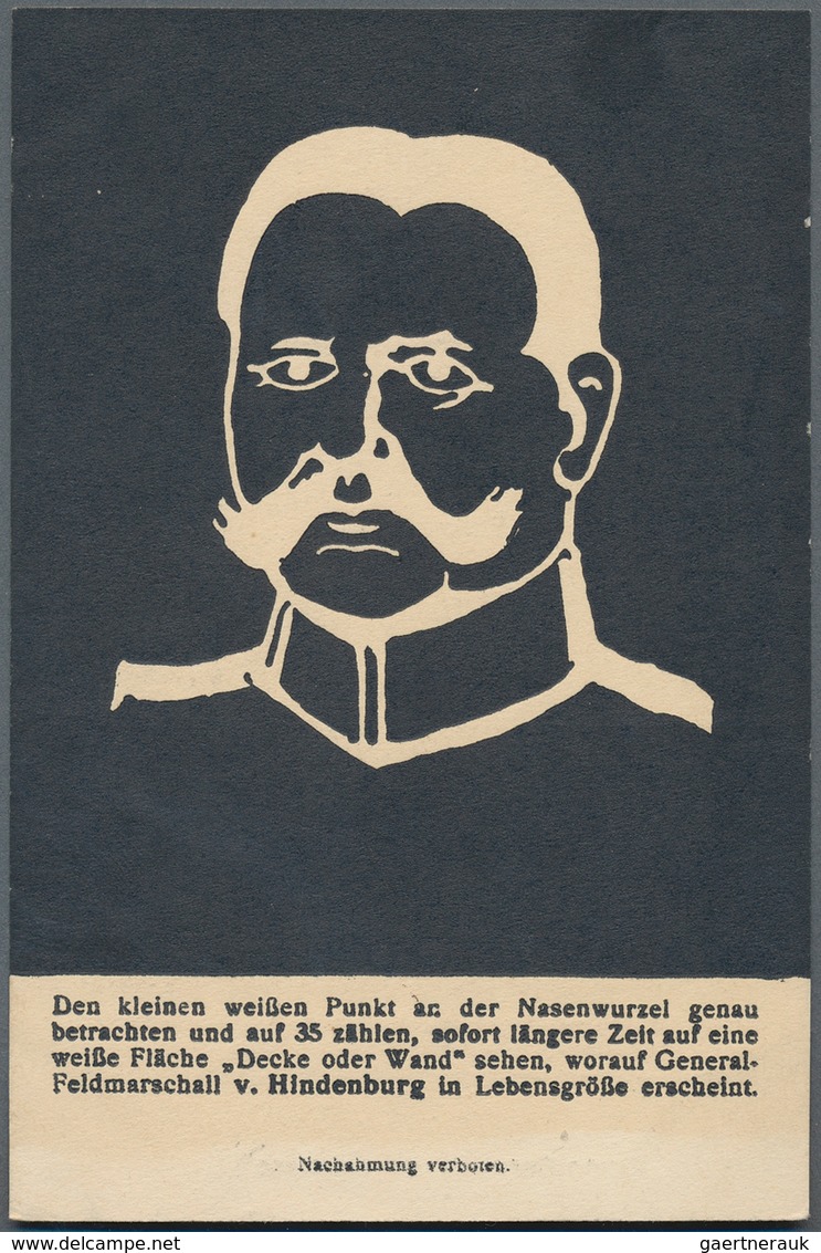 Ansichtskarten: Politik / Politics: HINDENBURG, Schachtel Mit über 130 Historischen Ansichtskarten, - Persönlichkeiten