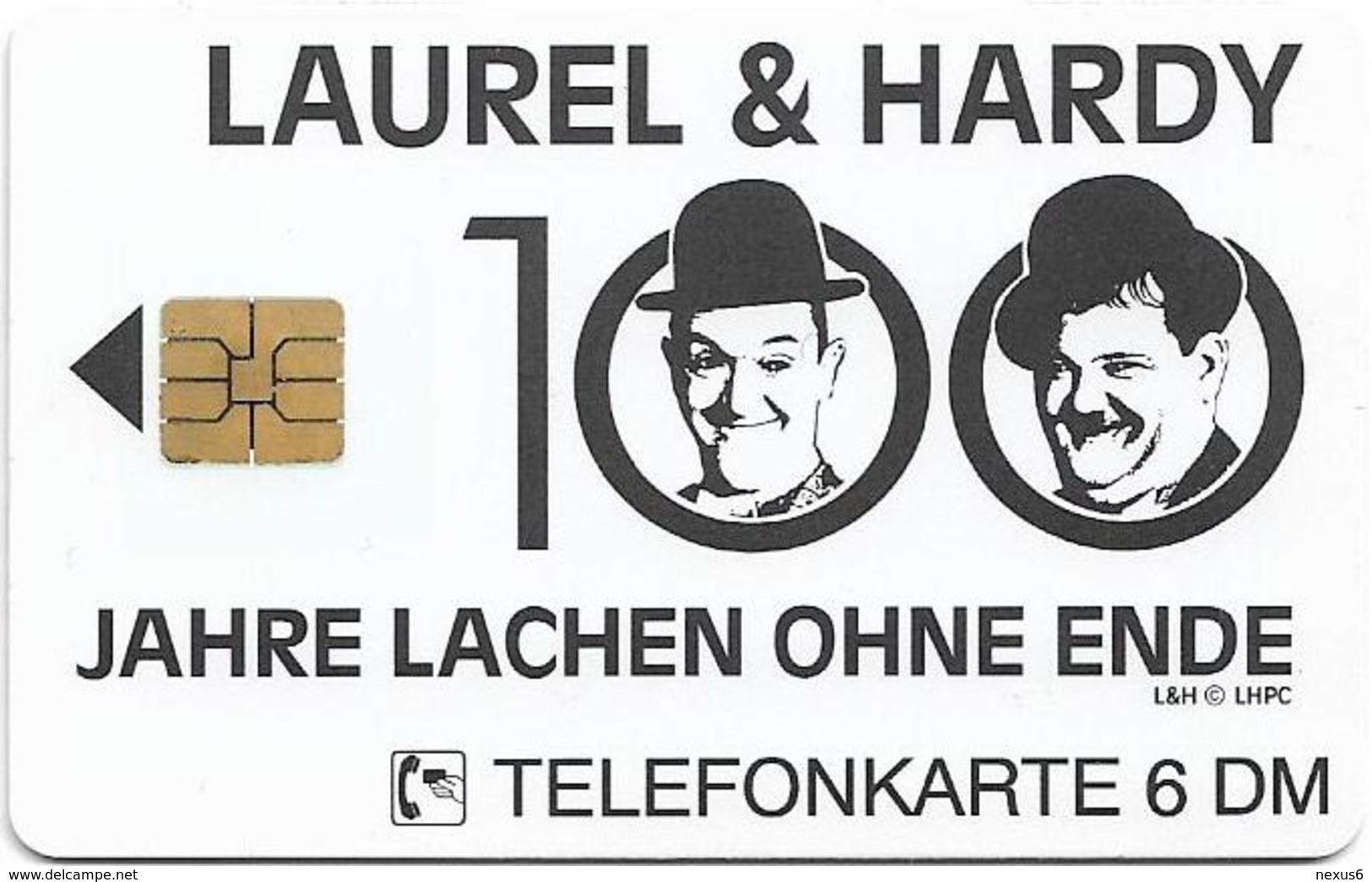 Germany - Stan Laurel & Oliver Hardy 3 - O 0534C - 12.93, 6DM, 2.000ex, Used - O-Series : Customers Sets