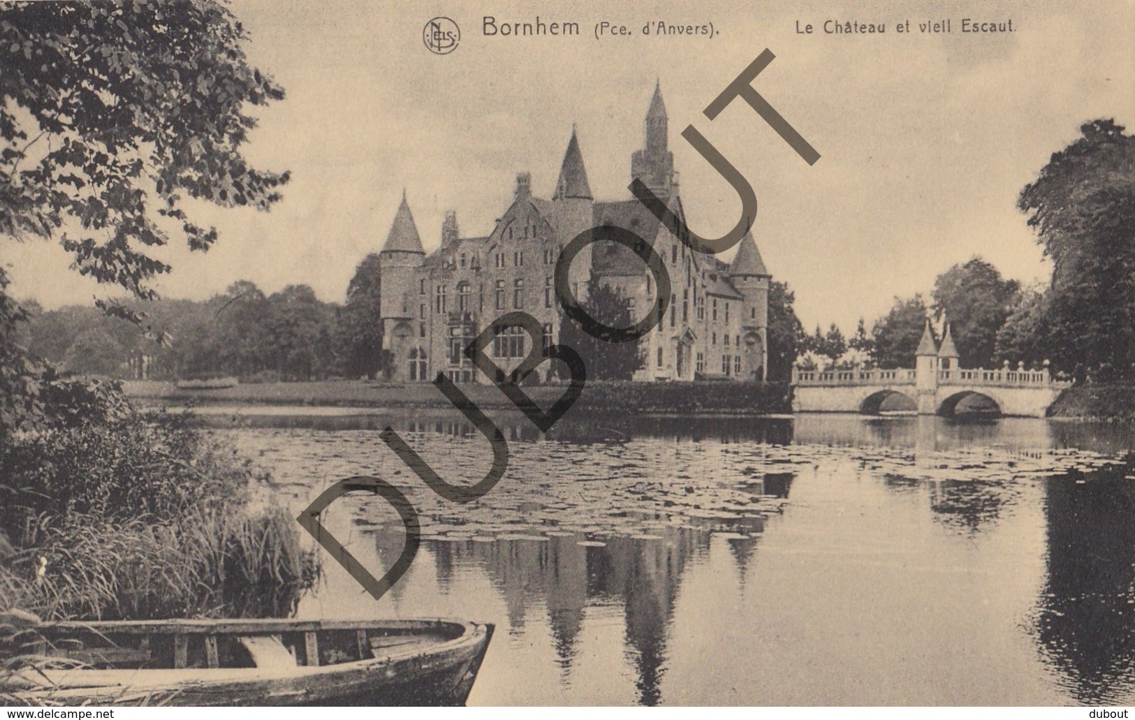 Postkaart - Carte Postale BORNEM Le Château Et Vieil Escaut (G77) - Bornem