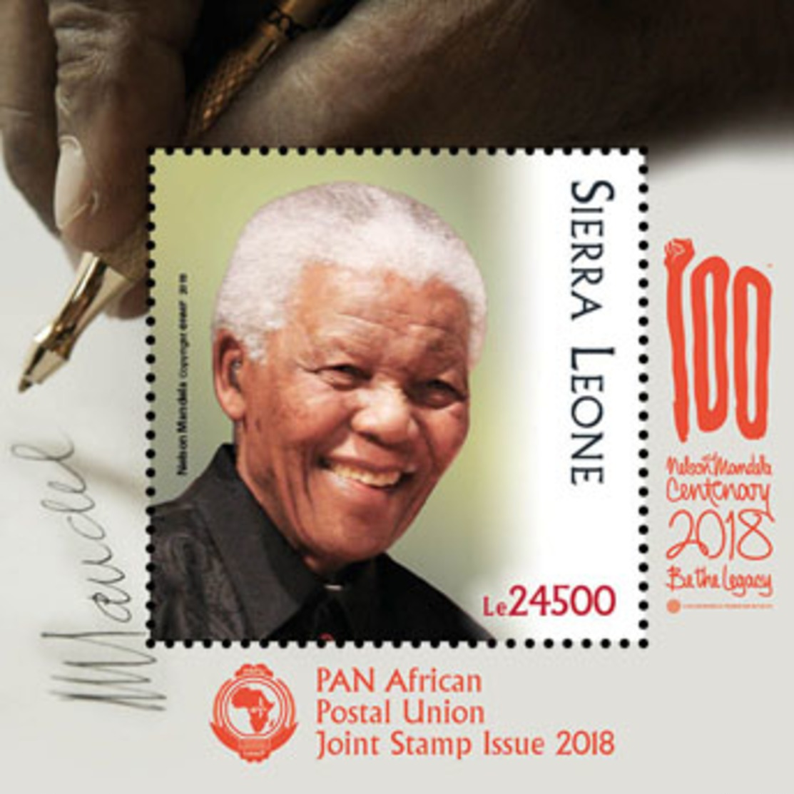 Z08 SRL181119b SIERRA LEONE 2018 Nelson Mandela MNH ** Postfrisch - Sierra Leone (1961-...)