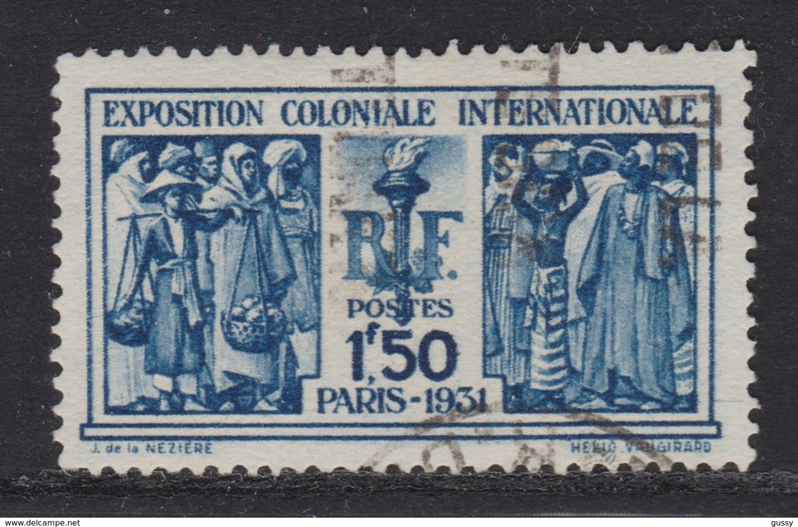 FRANCE 1931:  Exposition Coloniale, Oblitéré - Autres & Non Classés