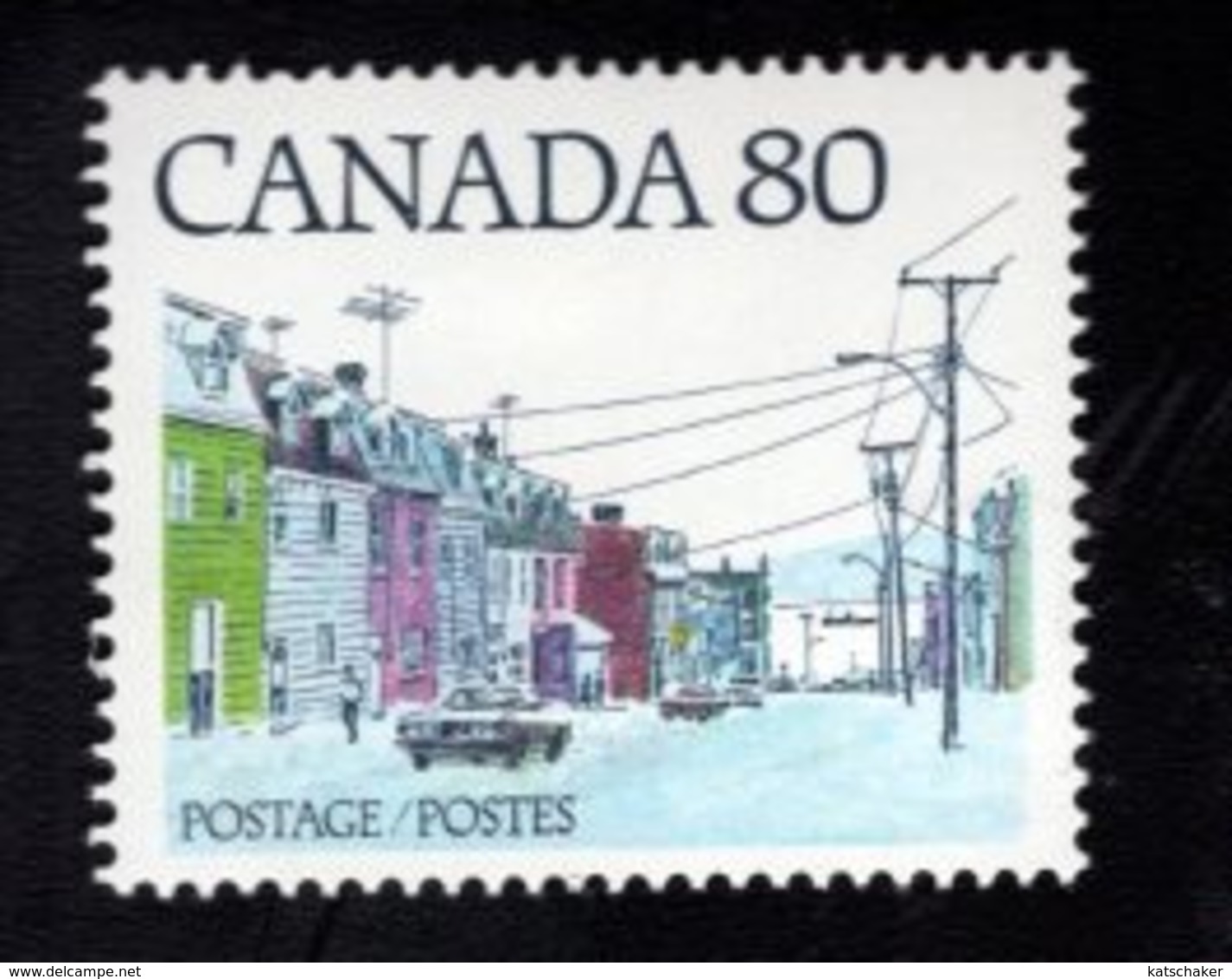 710925644 CANADAPOSTFRIS MINT NEVER HINGED POSTFRISCH EINWANDFREI  SCOTT 725 STREET LEADING TO THE SEA - Neufs