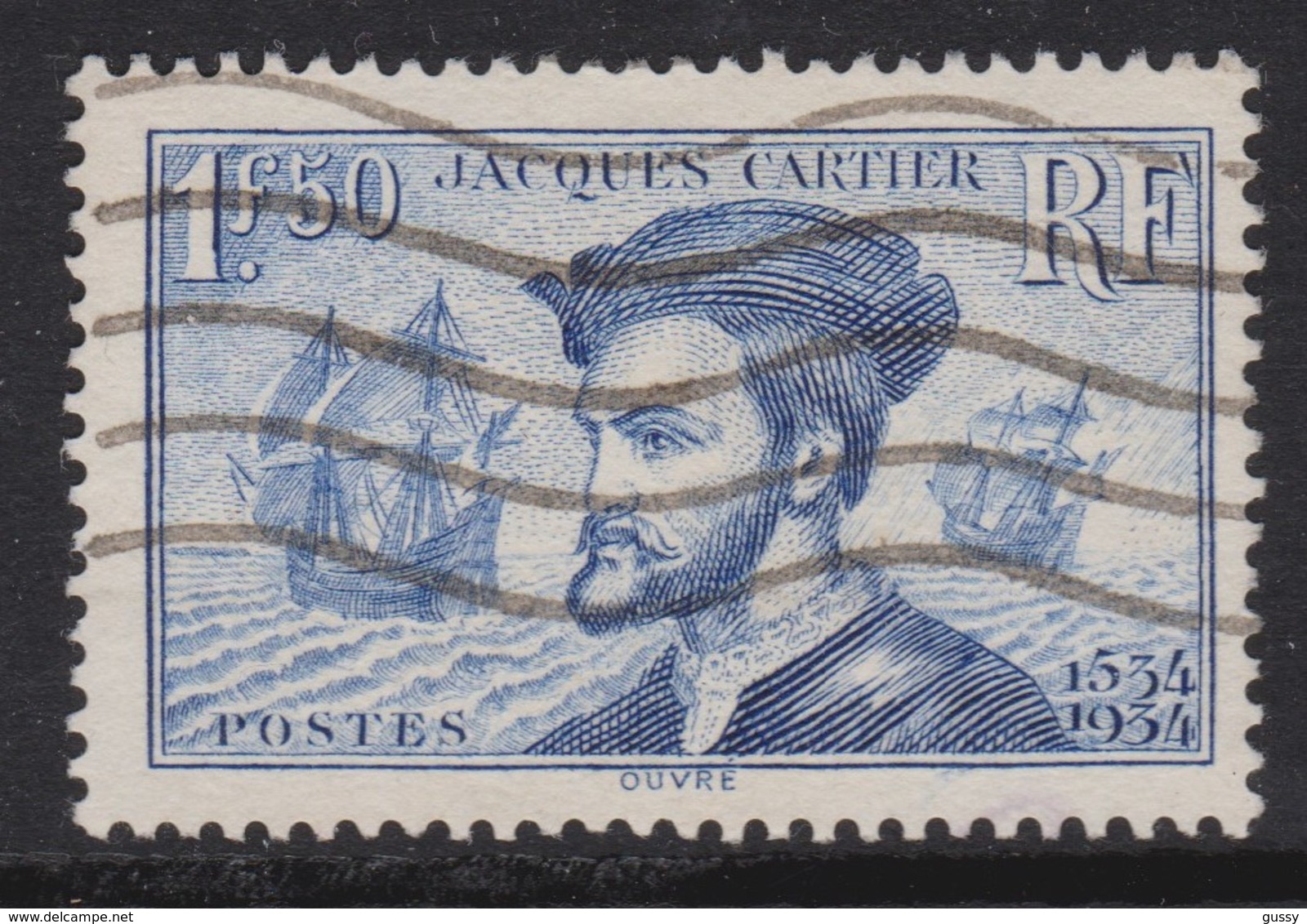 FRANCE 1934:  J. Cartier, Oblitéré - Altri & Non Classificati