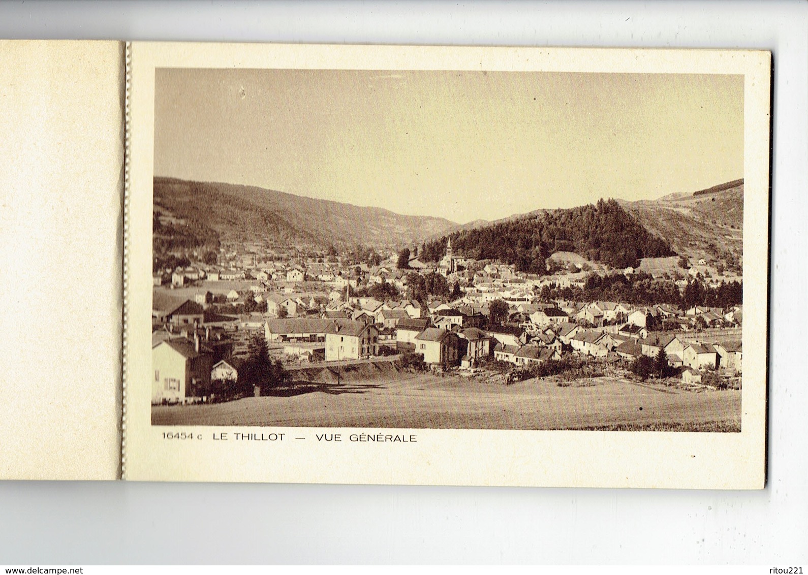 Carnet 8 Cpa - 88 LE THILLOT - Vue Générale Noiretang BUSSANG Col Tunnel étang De La Peau - Le Thillot