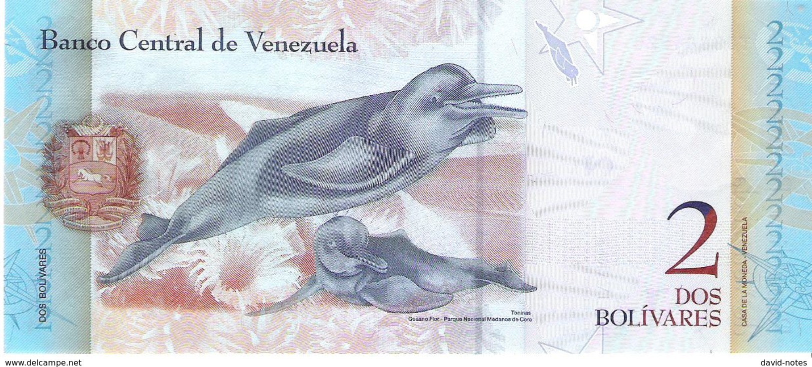 Venezuela  - Pick 88f - 2 Bolivares 2013 - Unc - Venezuela