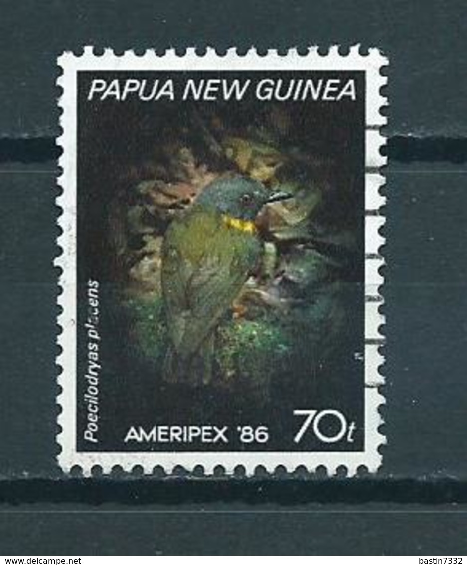 1986 Papua New Guinea Bird,oiseaux,Ameripex Used/gebruikt/oblitere - Papoea-Nieuw-Guinea