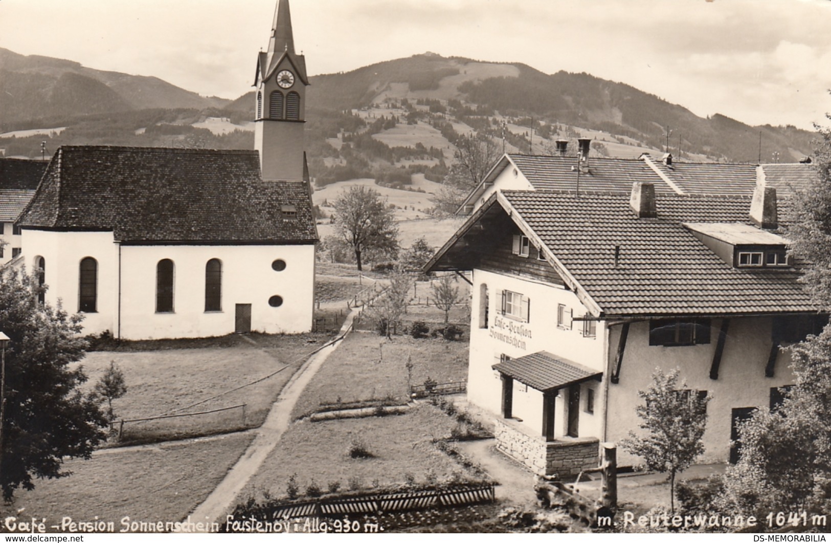 Faistenoy - Cafe Pension Sonnenschein 1955 - Mittelberg