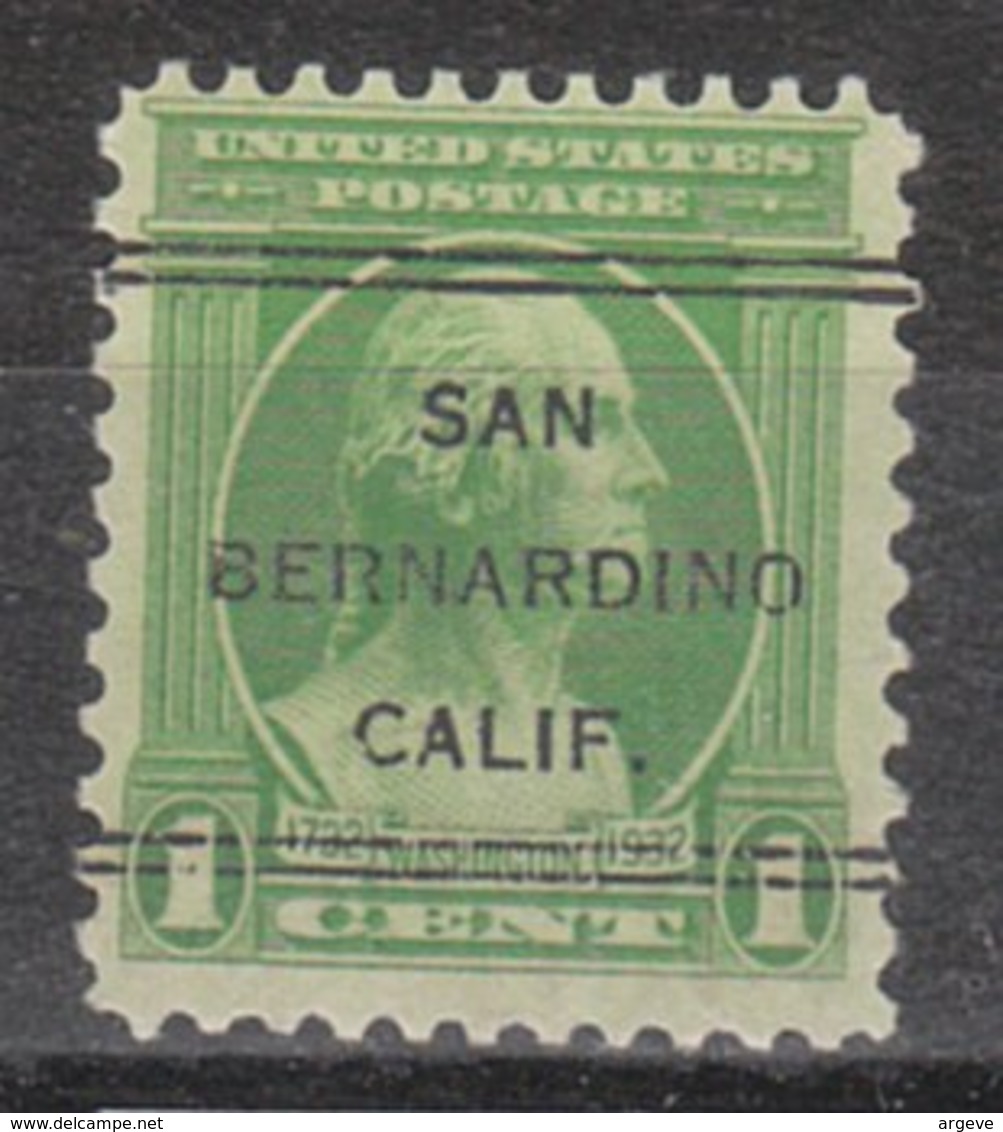 USA Precancel Vorausentwertung Preo, Locals California, San Bernardino 249 - Vorausentwertungen