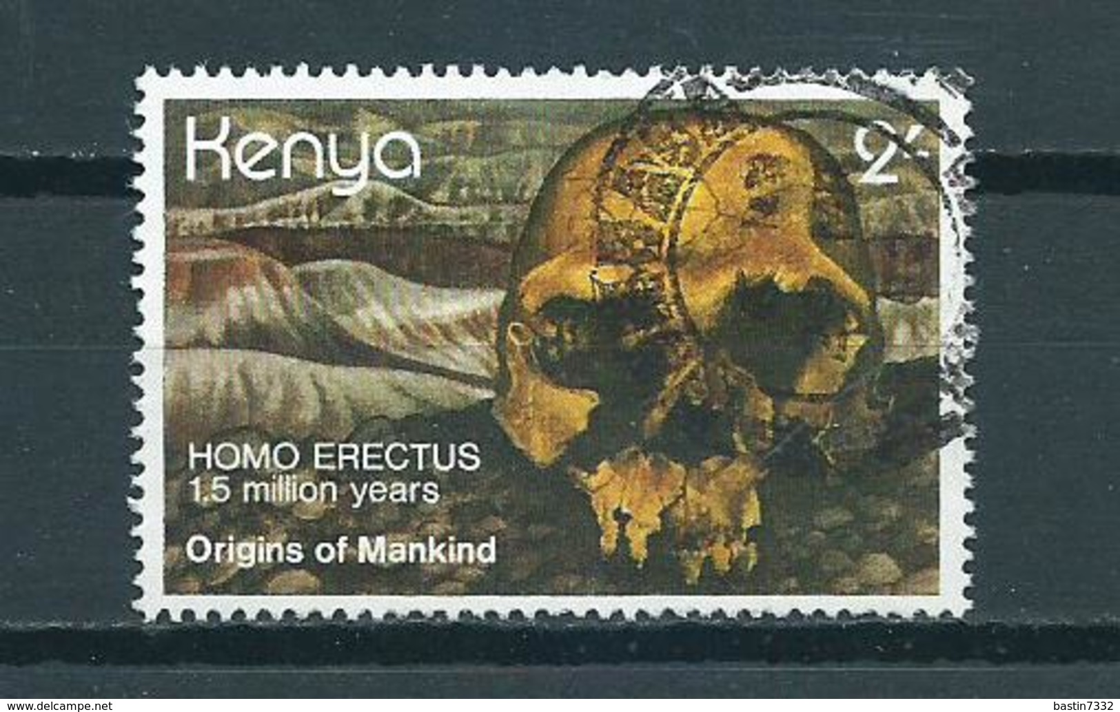 1982 Kenia Origins Of Mankind Used/gebruikt/oblitere - Kenya (1963-...)