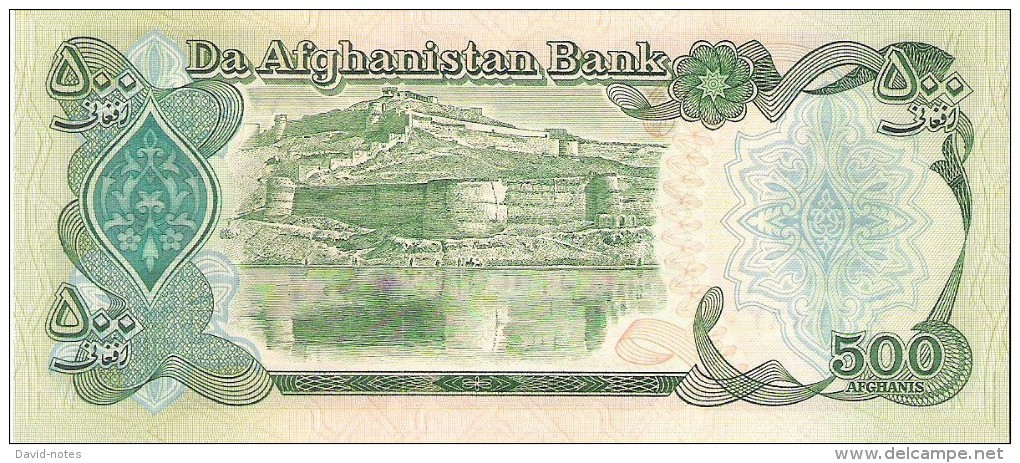 Afghanistan - Pick 60c - 500 Afghanis 1991 - Unc - Afghanistan