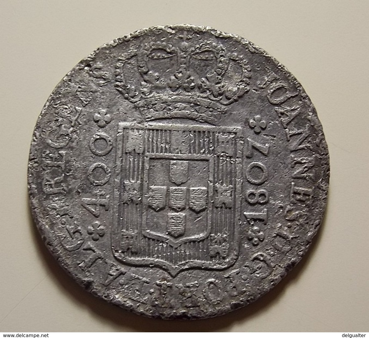 Portugal 400 Reis 1807 Silver - Portugal