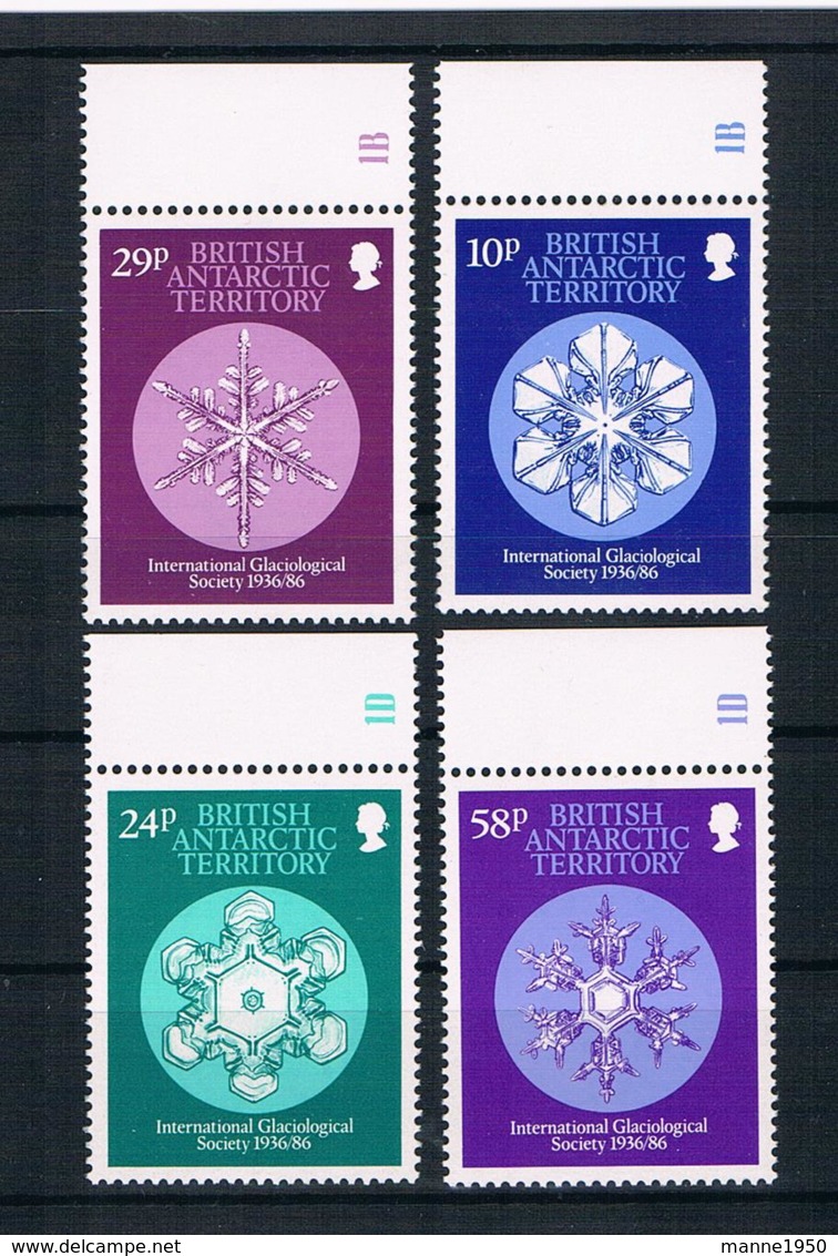 Britisches Antarktis-Territorim 1986 Mi.Nr. 136/39 Kpl. Satz ** - Lots & Serien