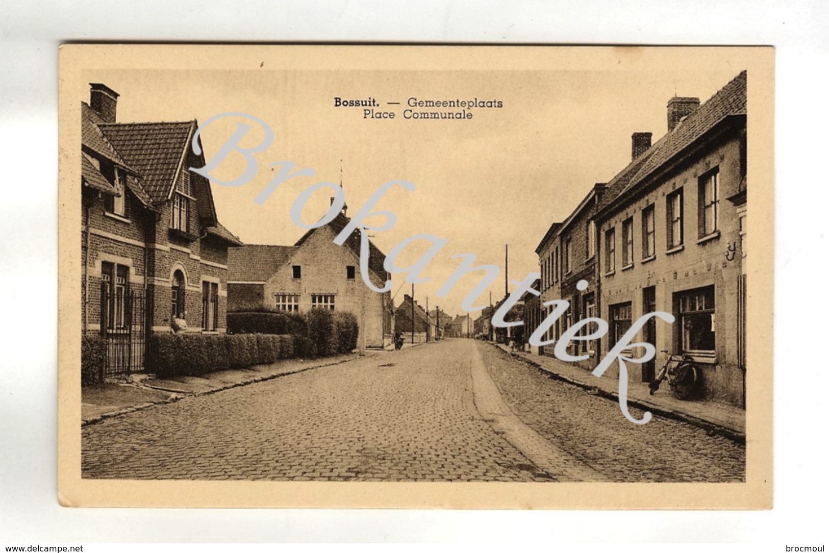 Bossuit/Bossuyt, Gemeenteplaats, Plaçe Communale - Avelgem