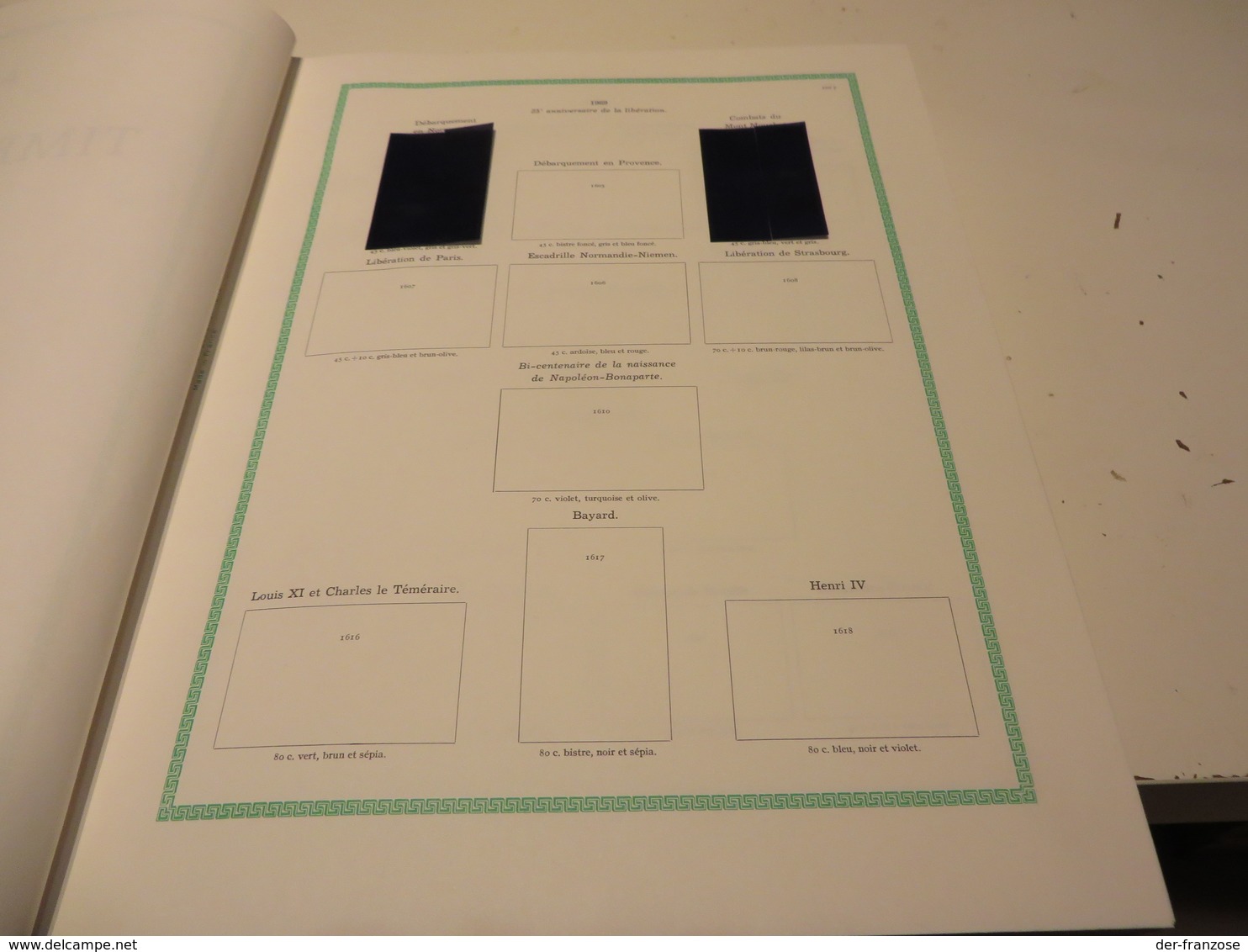 FRANKREICH  Und  EUROPA  1970 Bis 1986  TIMBERES - POSTE  VORDRUCK - TEXT  Im  BINDER  Mit  SCHUBER - Vordruckblätter