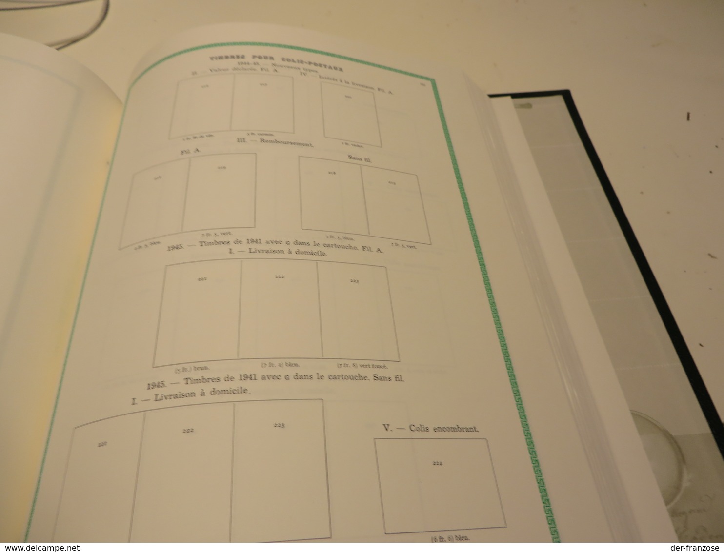 FRANKREICH  und  EUROPA  1970 bis 1986  TIMBERES - POSTE  VORDRUCK - TEXT  im  BINDER  mit  SCHUBER