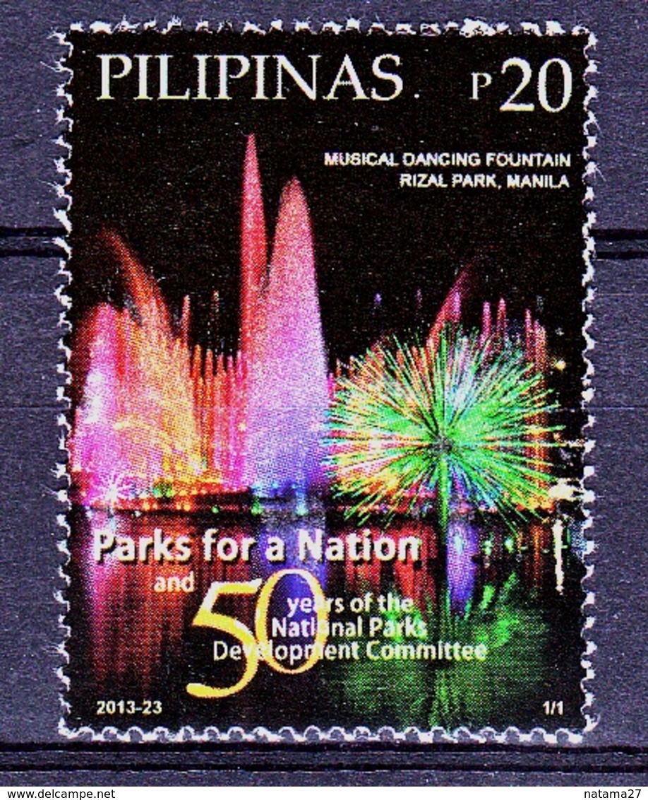 Filippine Philippine Philippinen Pilipinas 2013 National Park Dev't Commitee 50th Anniversary, 20p. - MNH** (see Photo) - Filippine