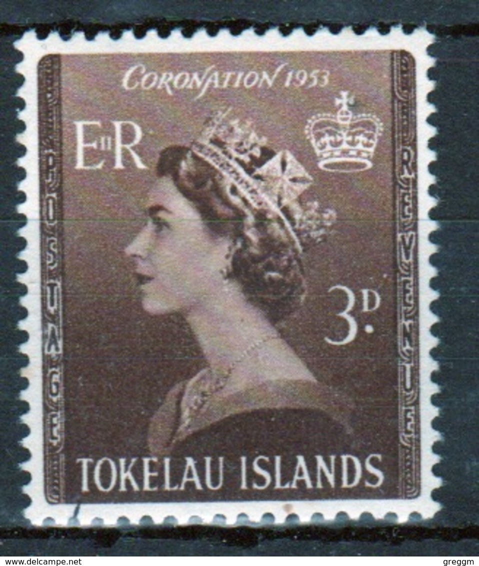 Tokelau 1953 Single 3d Definitive Stamp - Tokelau