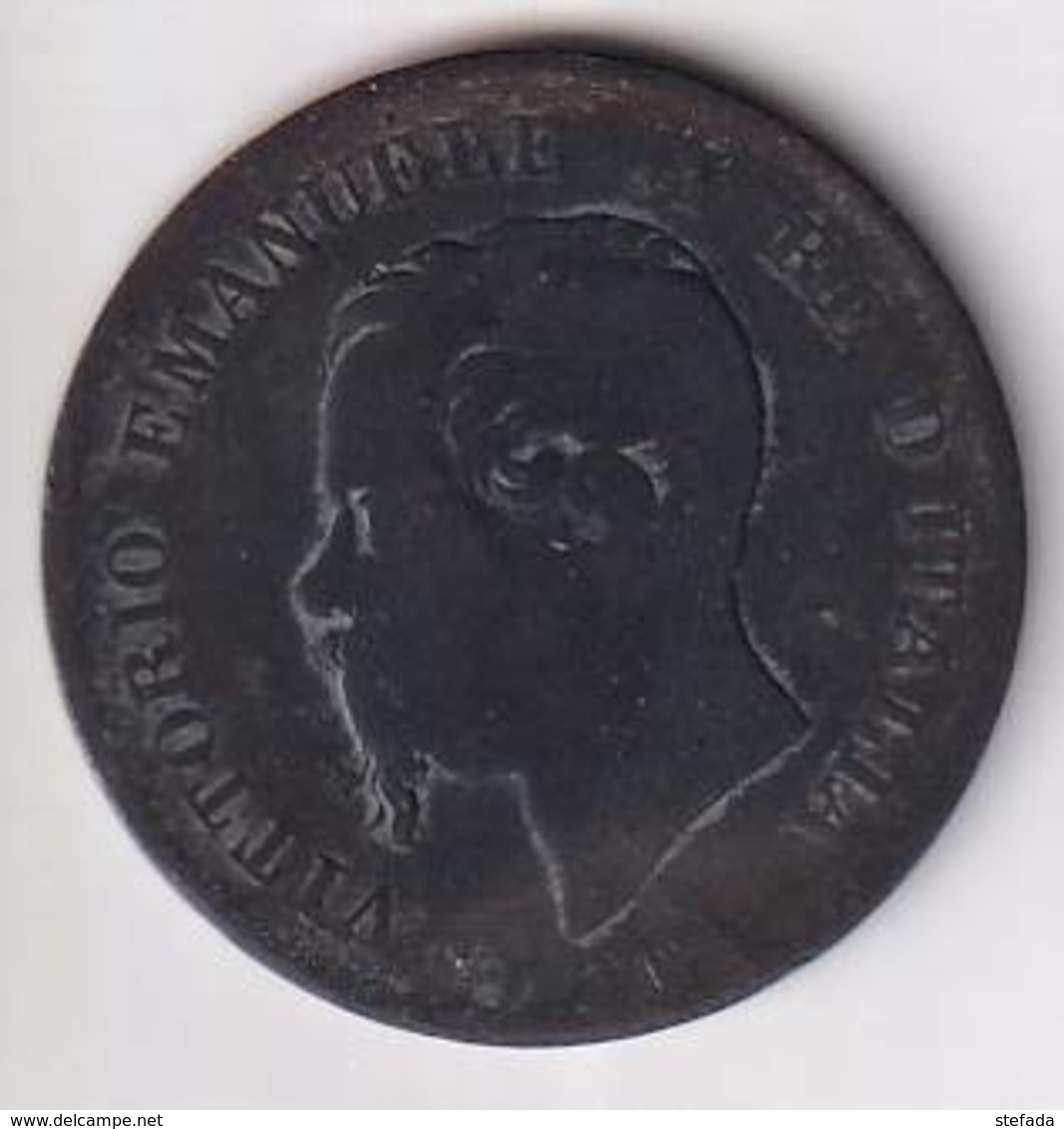 ITALIA REGNO 1862 V. EMANUELE  5 CENTESIMI - 1861-1878 : Víctor Emmanuel II