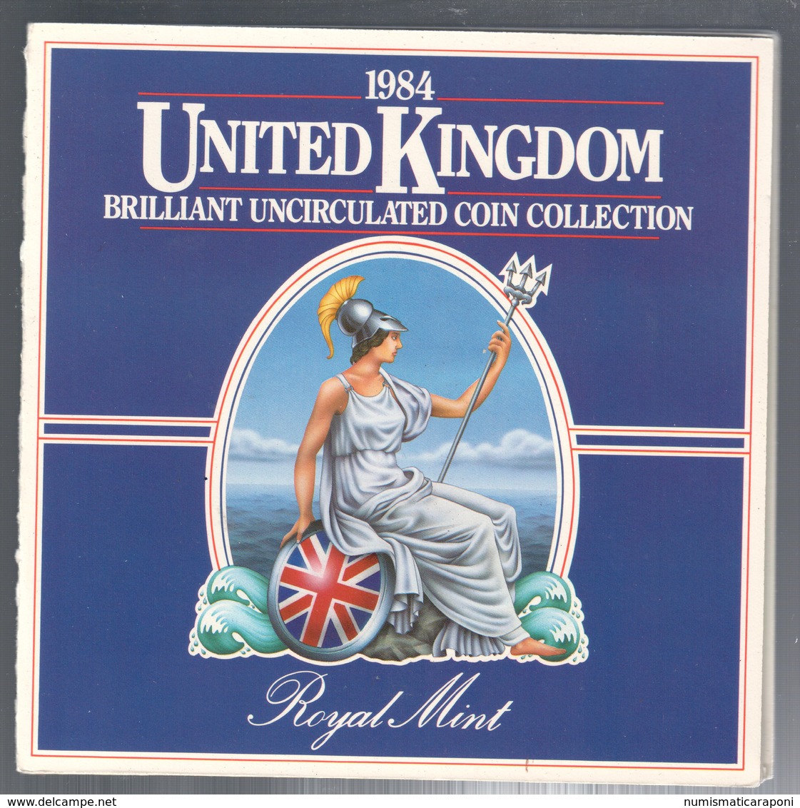 UNITED KINGDOM GRAN BRETAGNA 1984 OFFICIAL SET  UNCIRCULATED COIN COLLECTION - Maundy Sets & Herdenkings