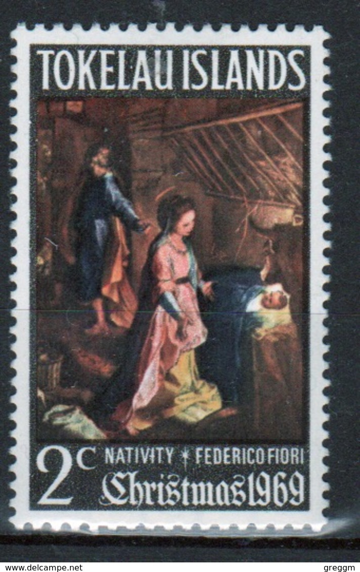 Tokelau 1969 Single 2c Christmas Stamp. - Tokelau