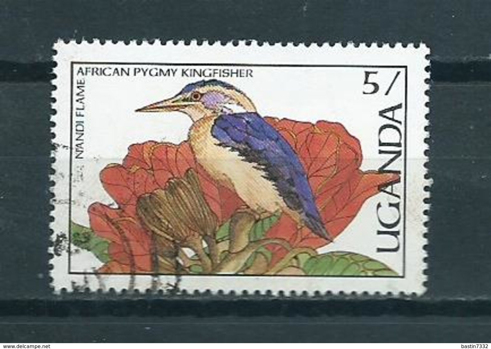 1987 Uganda Birds,oiseaux,vögel Used/gebruikt/oblitere - Oeganda (1962-...)