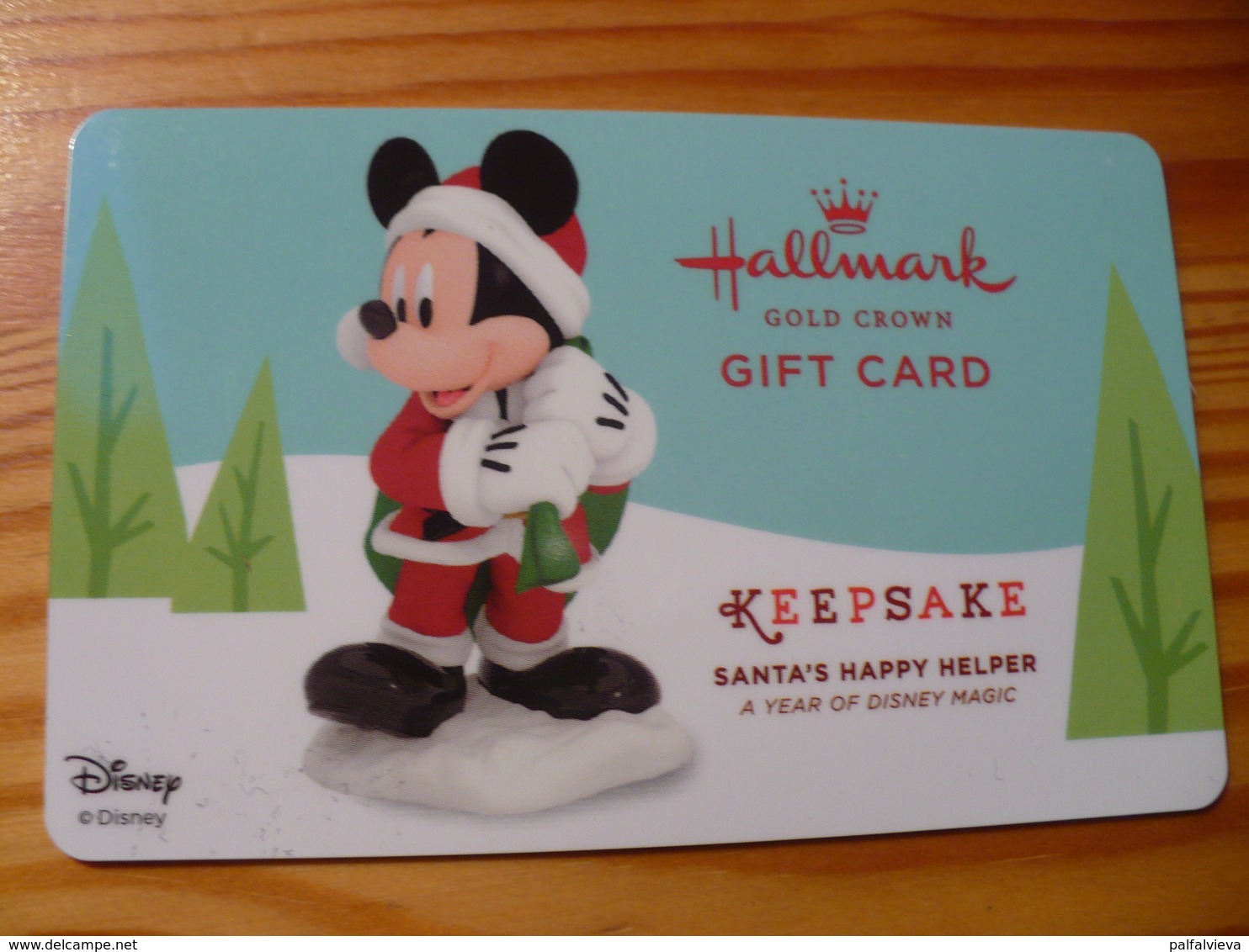 Hallmark Gift Card USA - Christmas, Disney - Cartes Cadeaux