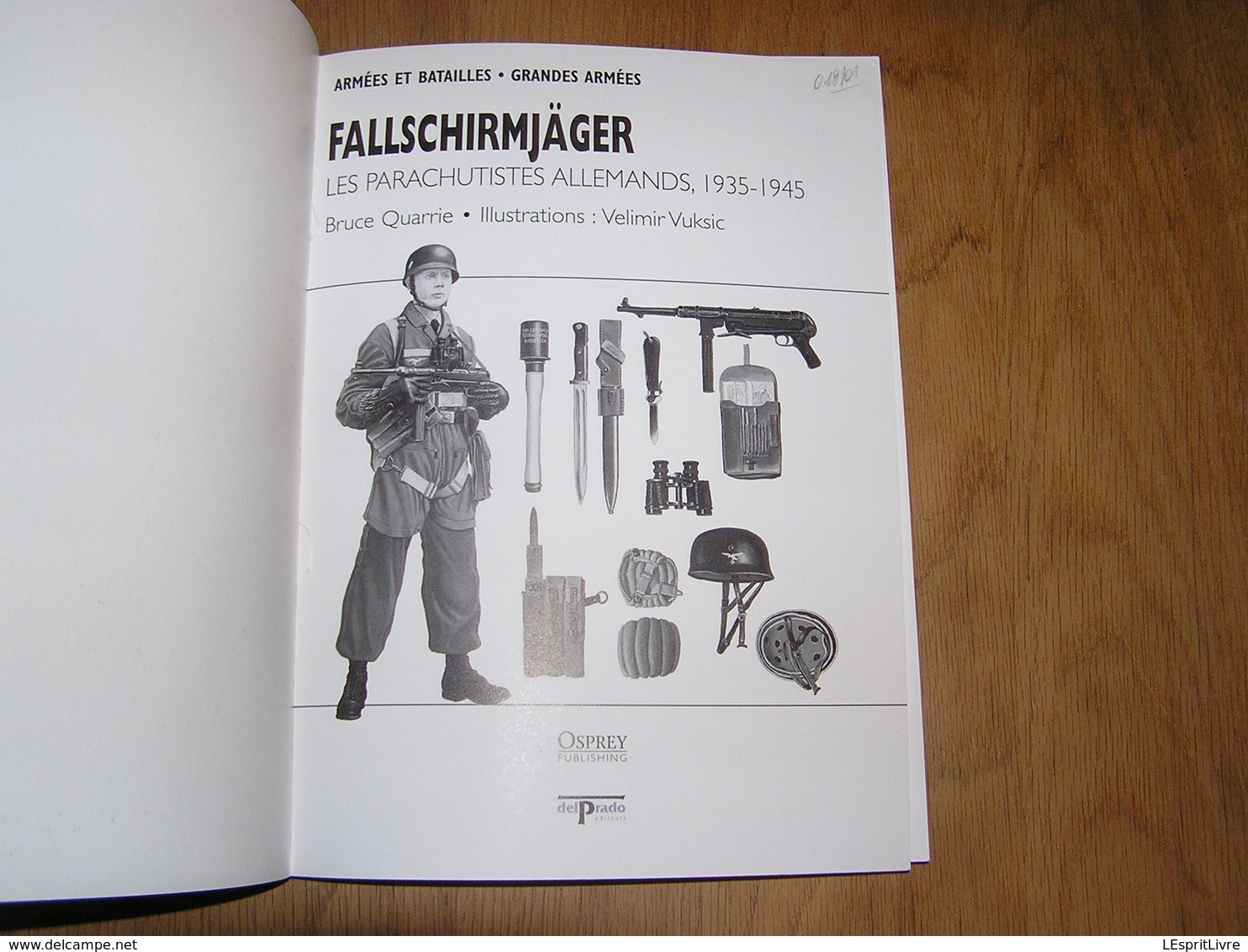 FALLSCHIRMJÄGER Armées Et Batailles N° 15 Les Parachutistes Allemands Histoire Uniformes Equipement Guerre 40 45 - Oorlog 1939-45