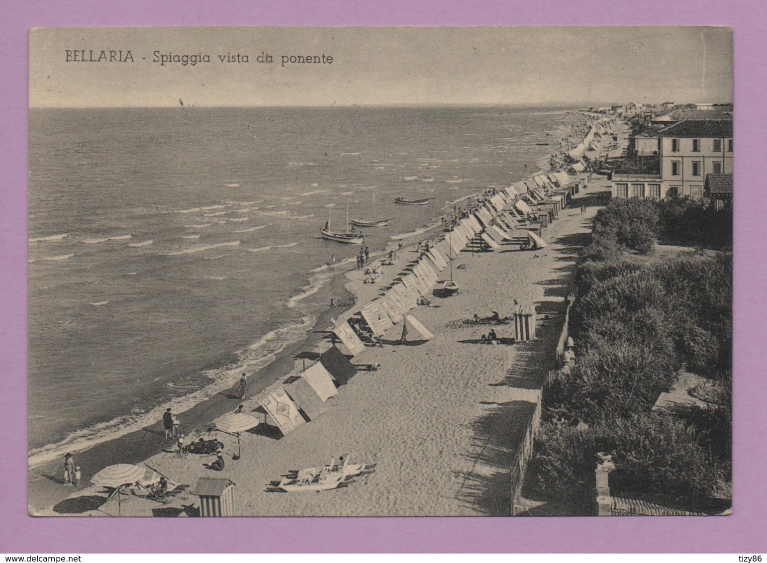 Bellaria - Spiaggia Vista Da Ponente - Rimini