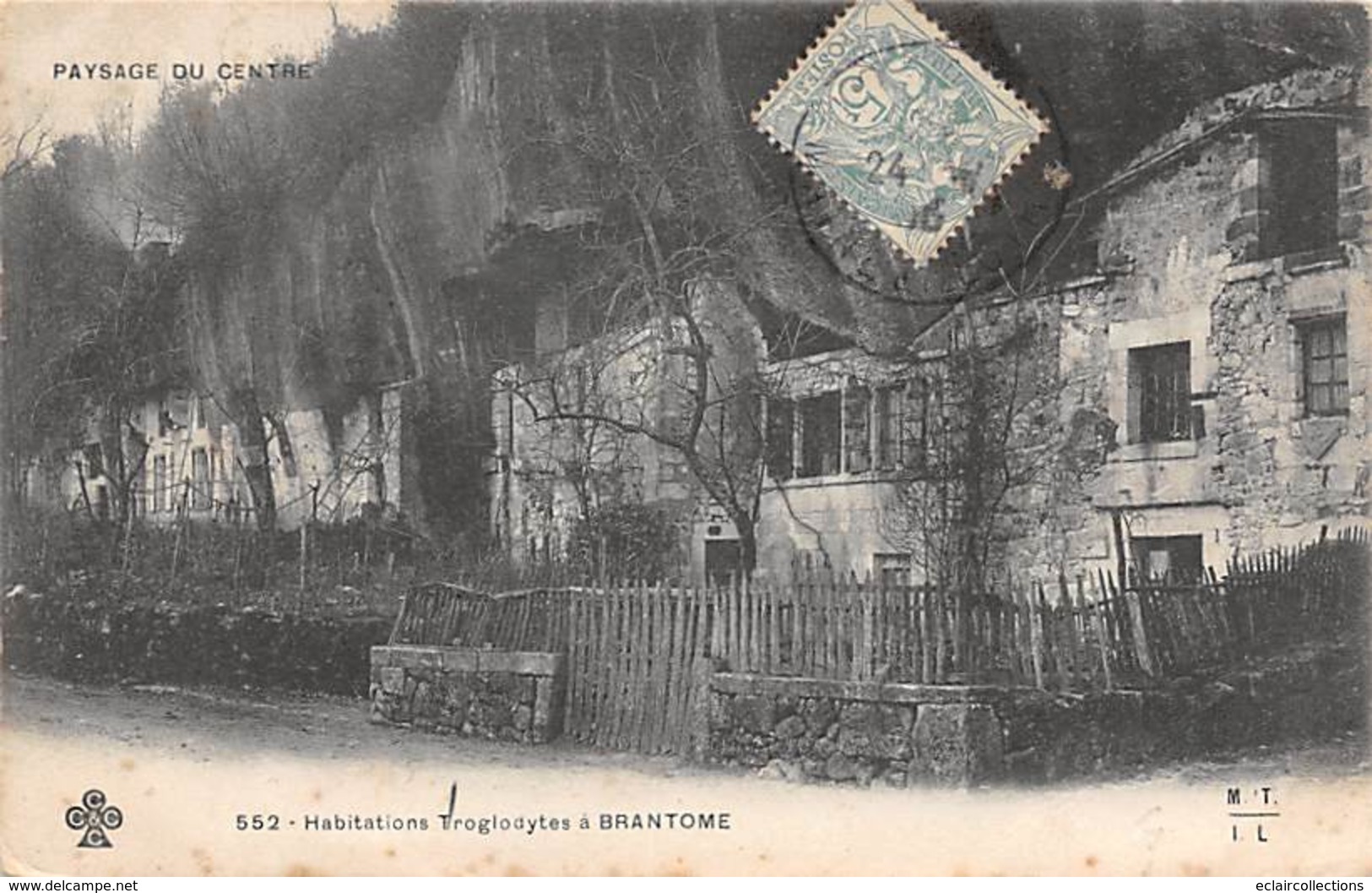 Brantome           24         Habitations Troglodytes                     (voir Scan) - Brantome