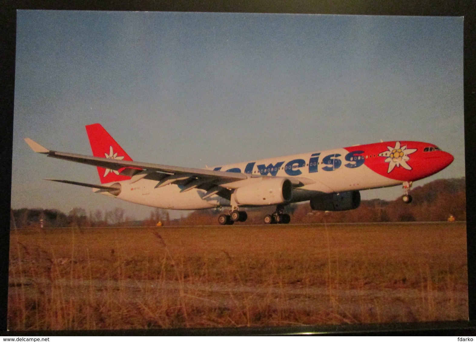 EDELWEISS AIR Swizerland A330-243 HB-IIQZ - 1946-....: Era Moderna