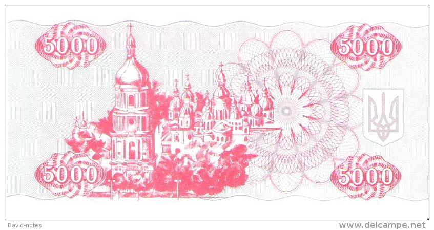 Ukraine - Pick 93b - 5000 Karbovantsiv 1995 - Unc - Ukraine