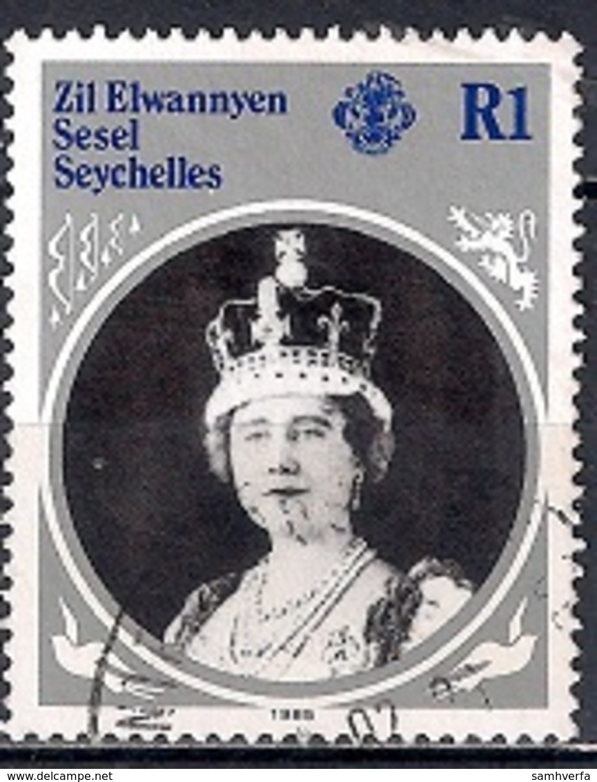 Seychelles 1985 - The 85th Anniversary Of The Birth Of H.R.M. Queen Elizabeth The Queen Mother - Seychelles (1976-...)