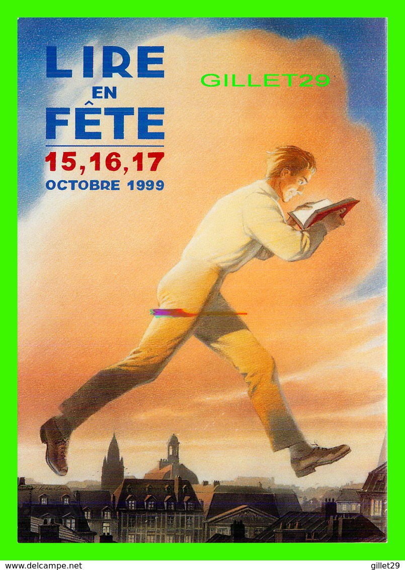 ADVERTISING - PUBLICITÉ - CENTRE NATIONAL DU LIVRE - LIRE EN FÊTE, OCTOBRE 1999 - - Pubblicitari