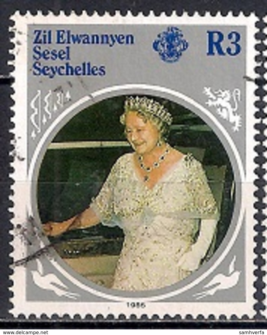 Seychelles 1985 - The 85th Anniversary Of The Birth Of H.R.M. Queen Elizabeth The Queen Mother - Seychelles (1976-...)