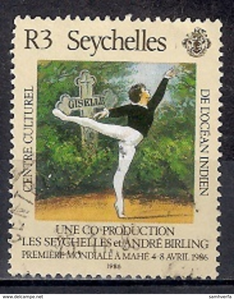 Seychelles 1986 - Visit Of Ballet Du Louvre Company, Giselle - Seychelles (1976-...)