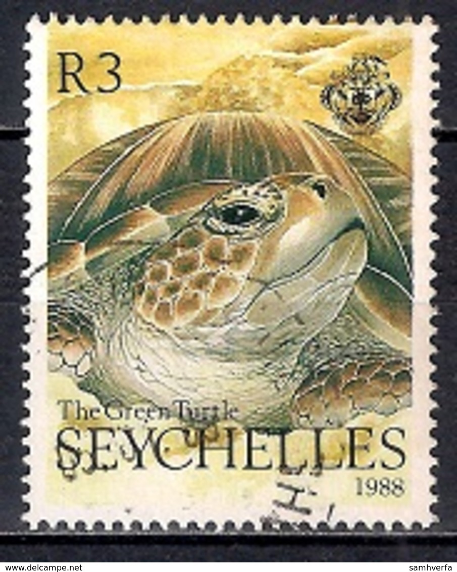 Seychelles 1988 -  The Green Turtle - Seychelles (1976-...)