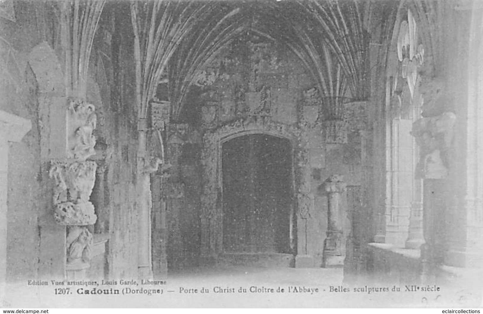 Cadouin       24       Vue Générale 1 CP Et 3 Cartes De L'Abbaye (voir Scan) - Altri & Non Classificati