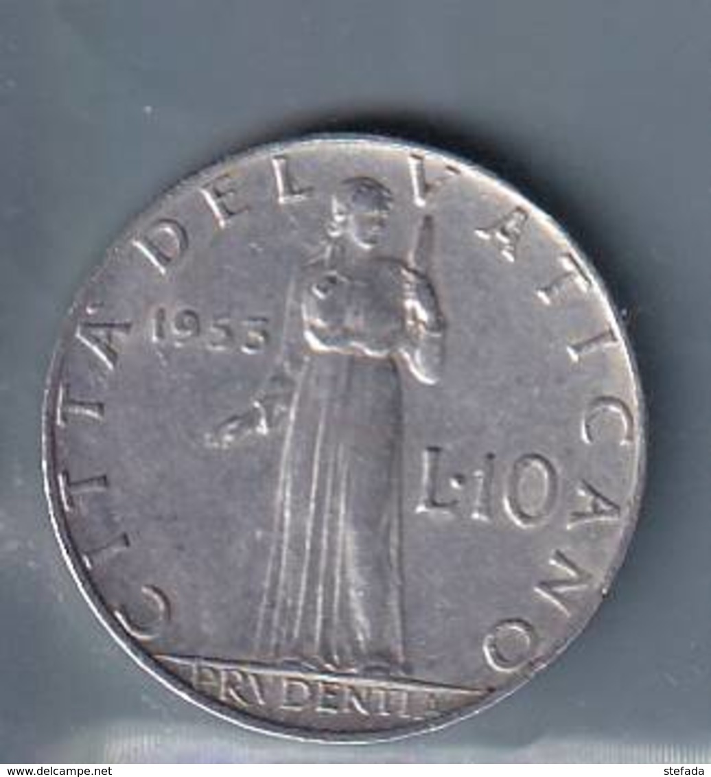 VATICANO VATIKAN VATICAN  1953  PIO XII  5 LIRE + 10 LIRE - Vaticano