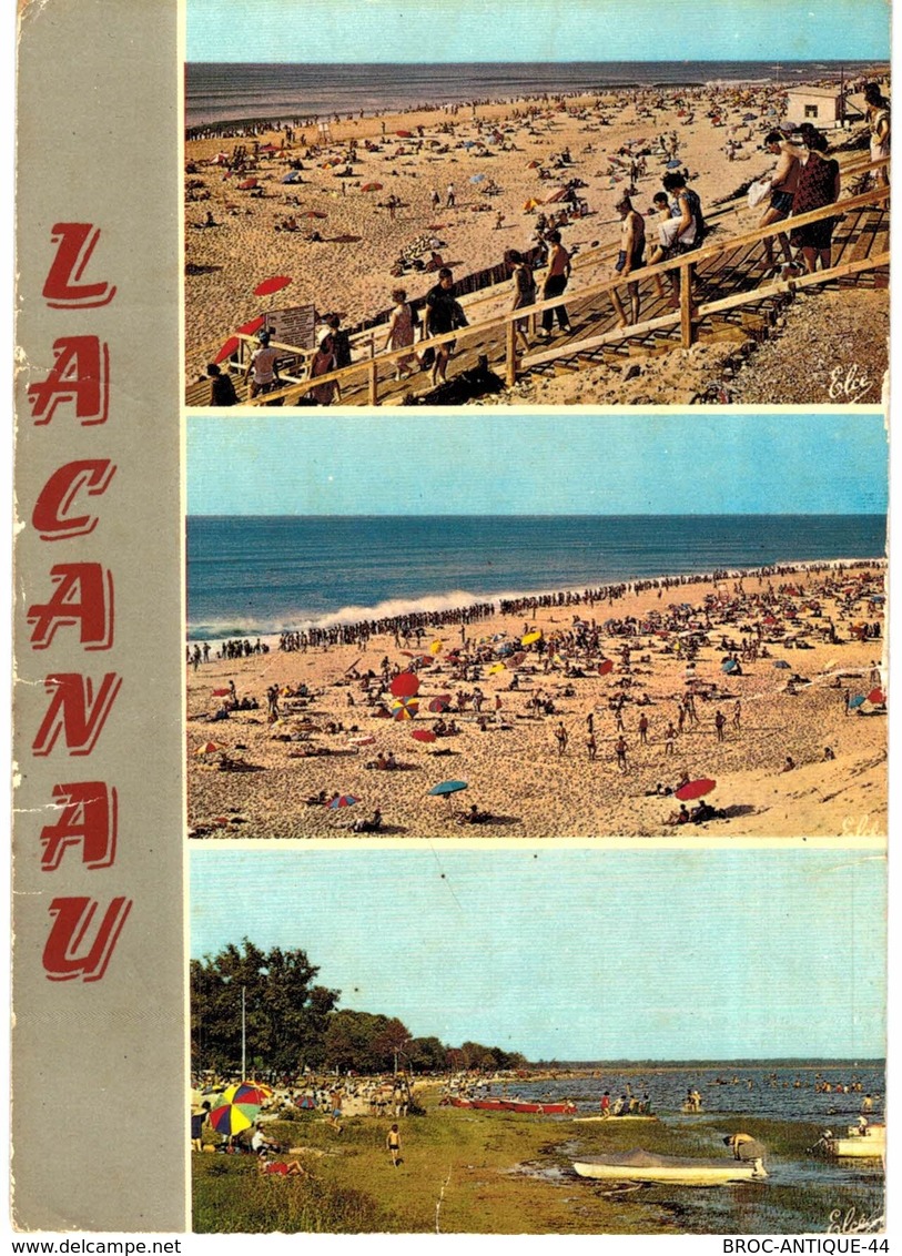 LOT N°930 - LOT DE + 50 CARTES DE LACANAU-OCEAN - BEAUCOUP DE MULTIVUES