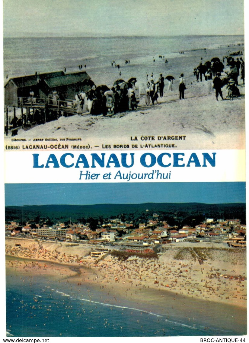 LOT N°930 - LOT DE + 50 CARTES DE LACANAU-OCEAN - BEAUCOUP DE MULTIVUES