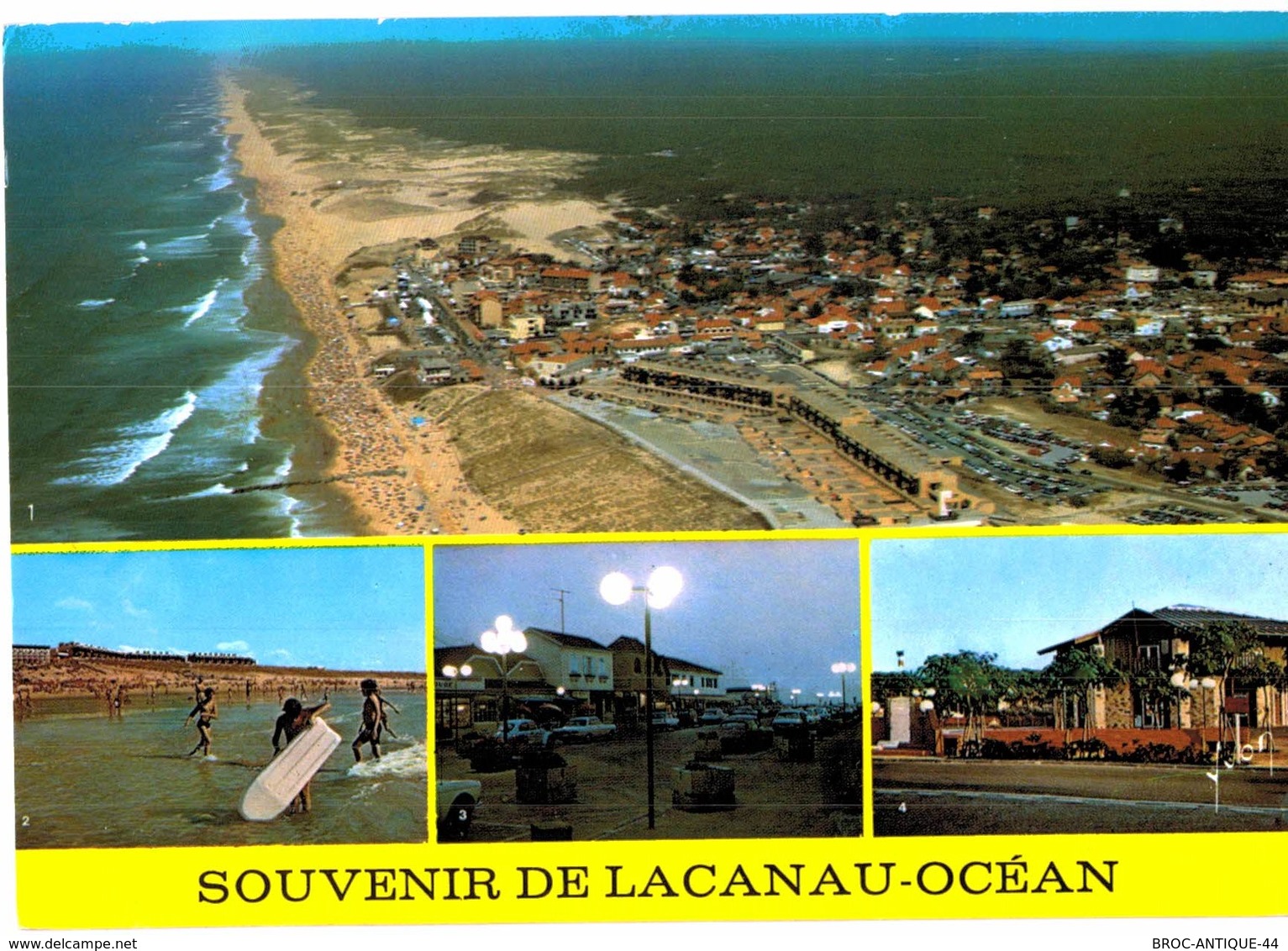 LOT N°930 - LOT DE + 50 CARTES DE LACANAU-OCEAN - BEAUCOUP DE MULTIVUES