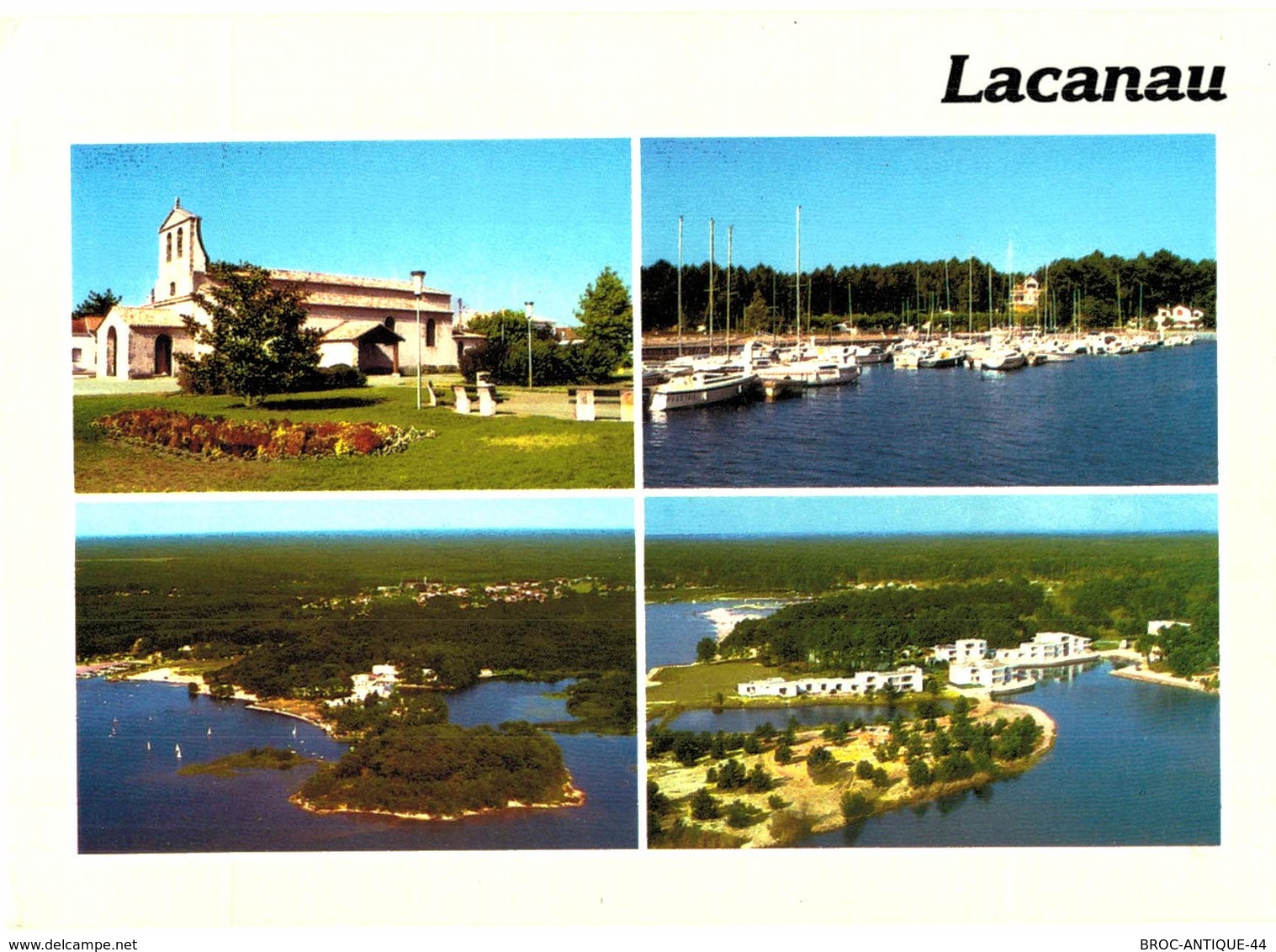 LOT N°930 - LOT DE + 50 CARTES DE LACANAU-OCEAN - BEAUCOUP DE MULTIVUES