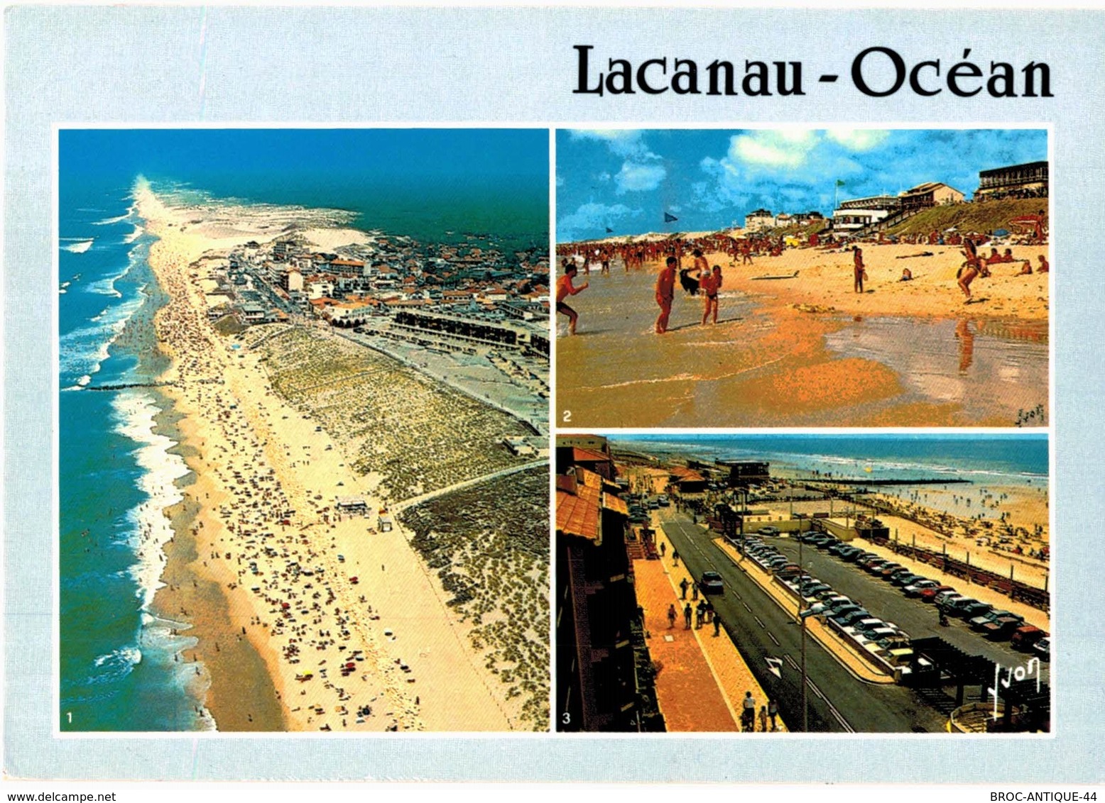 LOT N°930 - LOT DE + 50 CARTES DE LACANAU-OCEAN - BEAUCOUP DE MULTIVUES