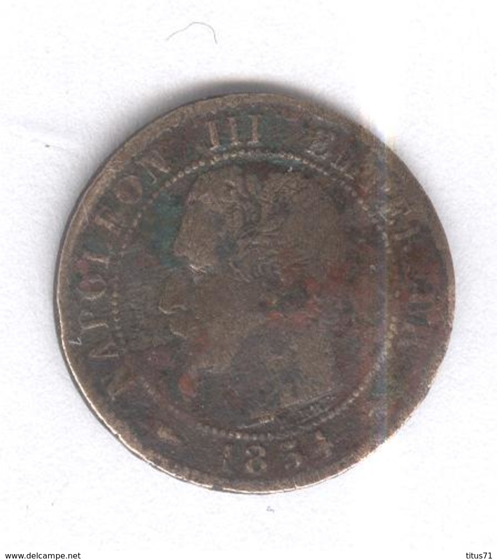 1 Centime France 1854BB - TB - Other & Unclassified