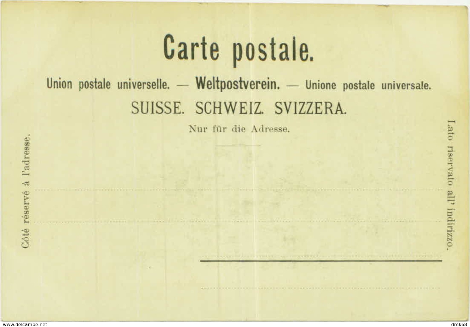 SWITZERLAND - STELVIO PASS UND ORTLERGRUPPE - EDIT S. TANNER - SAMADEN N. 279 - 1900s ( BG2313) - Other & Unclassified